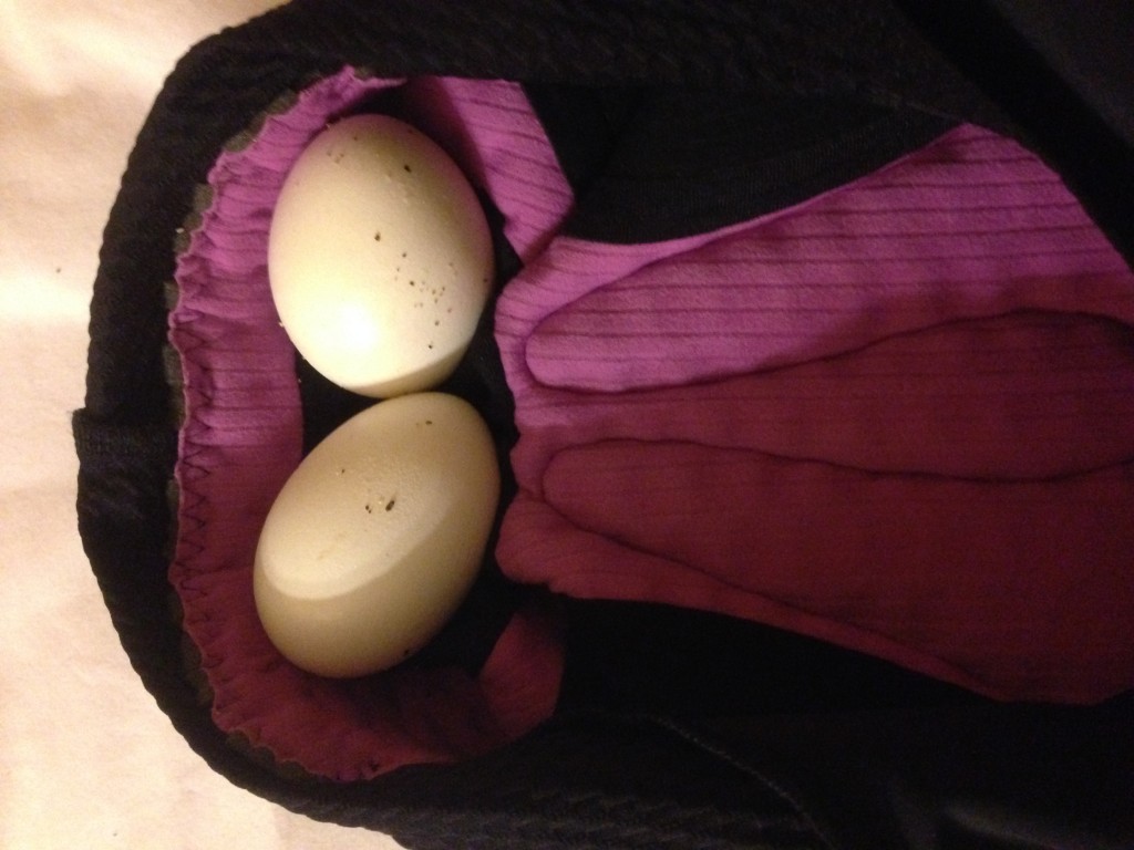 Cocoon-like comfort for the male anatomy. Or, to put it bluntly, a nest for your knackers so they don't get scrambled on long rides.